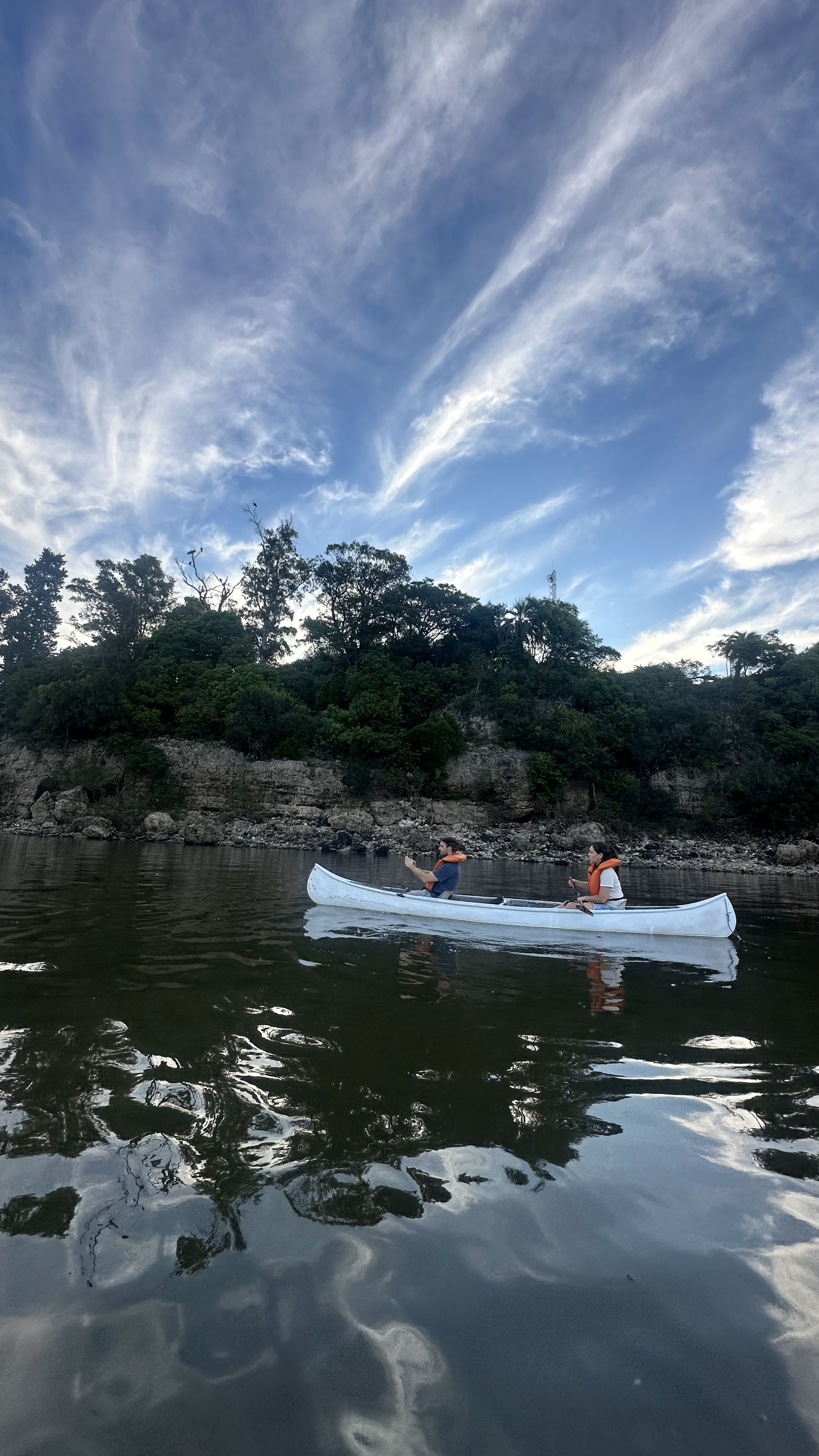 Canoas en El Palmar