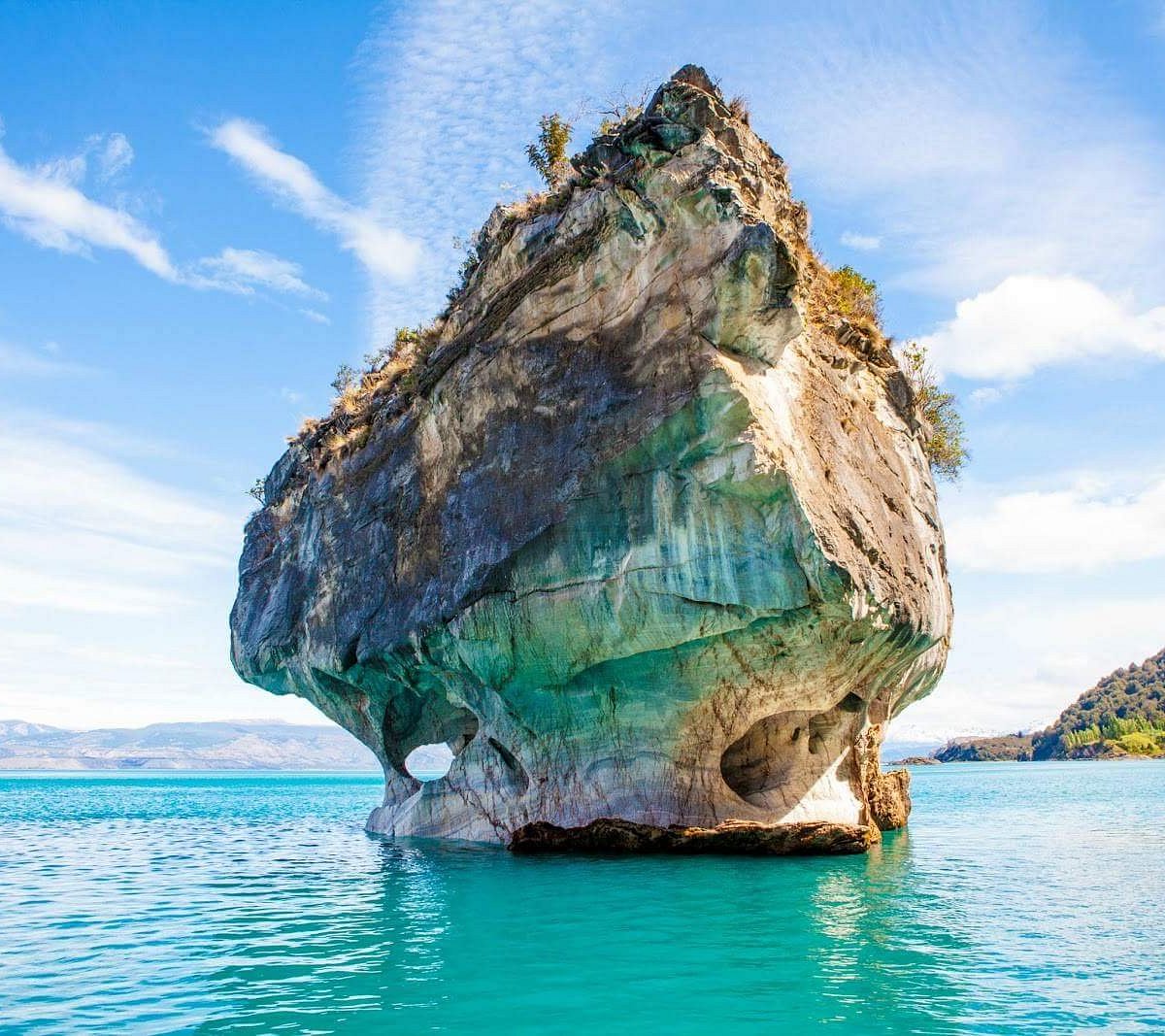 Capelas de M&aacute;rmore no Lago General Carrera, Patag&ocirc;nia Chilena