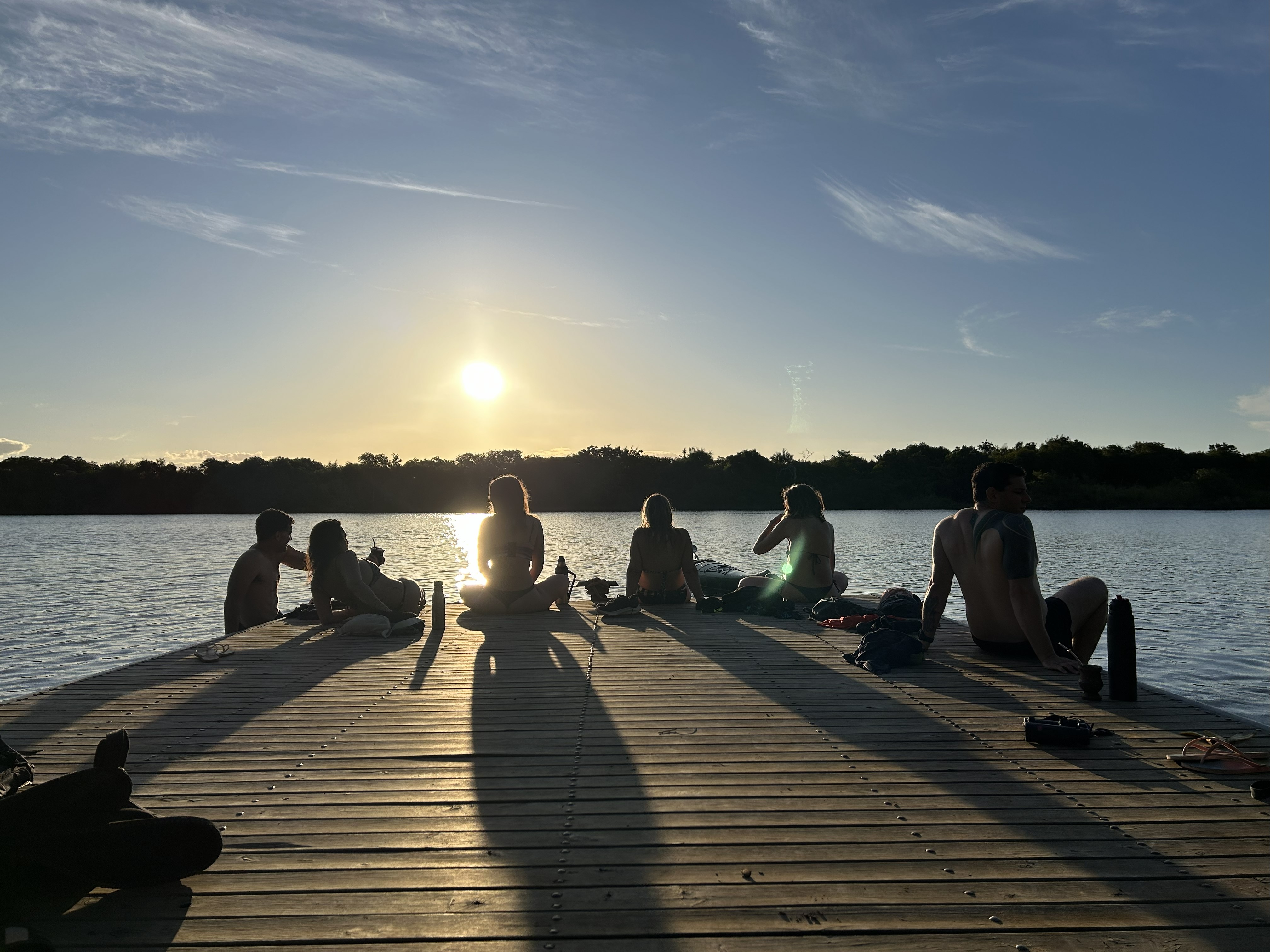 P&iacute;er no Rio Uruguai